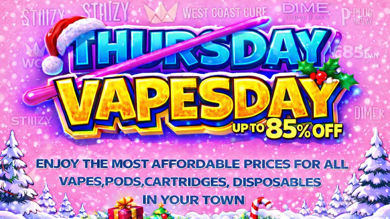 Doorhash UP TO 40% OFF ON ALL VAPES/DISPOS