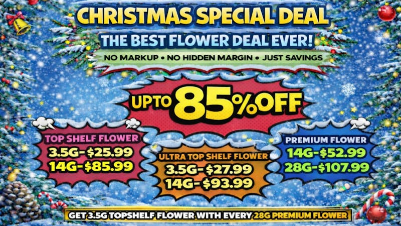 Doorhash CHRISTMAS FLOWER MEGA DISCOUNTS