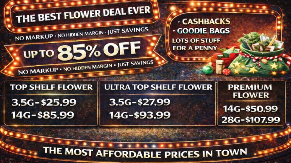 Doorhash 85% FLOWERS MEGA XMAS DEAL