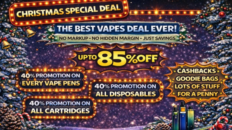 Doorhash 85% VAPES SPECIAL DEAL