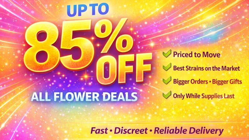 Doorhash 85% OFF "ALL FLOWERS" 2026 DEAL