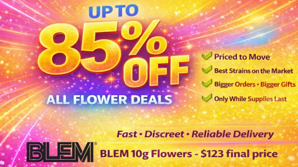 Doorhash 85% Off Flower 2026 - NEW DEAL