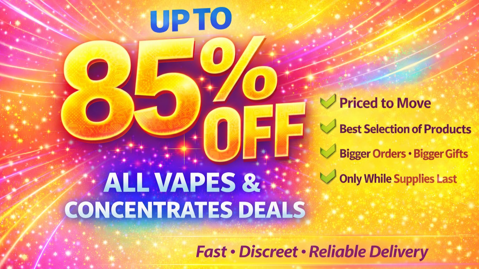 Doorhash 85% Off 'Vapes n Wax' Deal - 2026 NEW