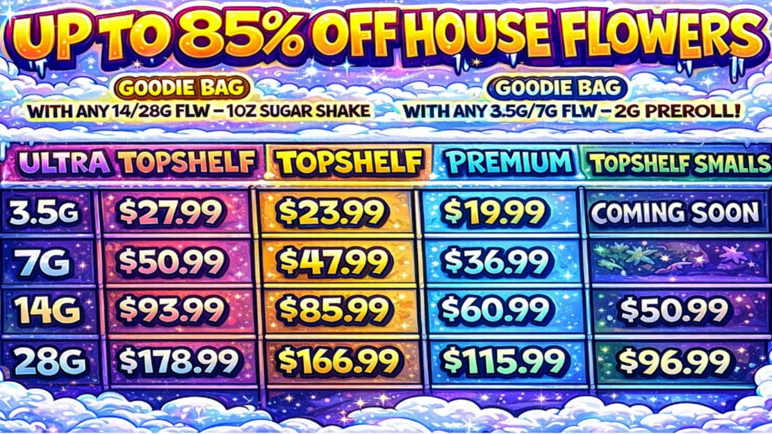 Doorhash 85% Off Flower 2026 CRAZY DEAL