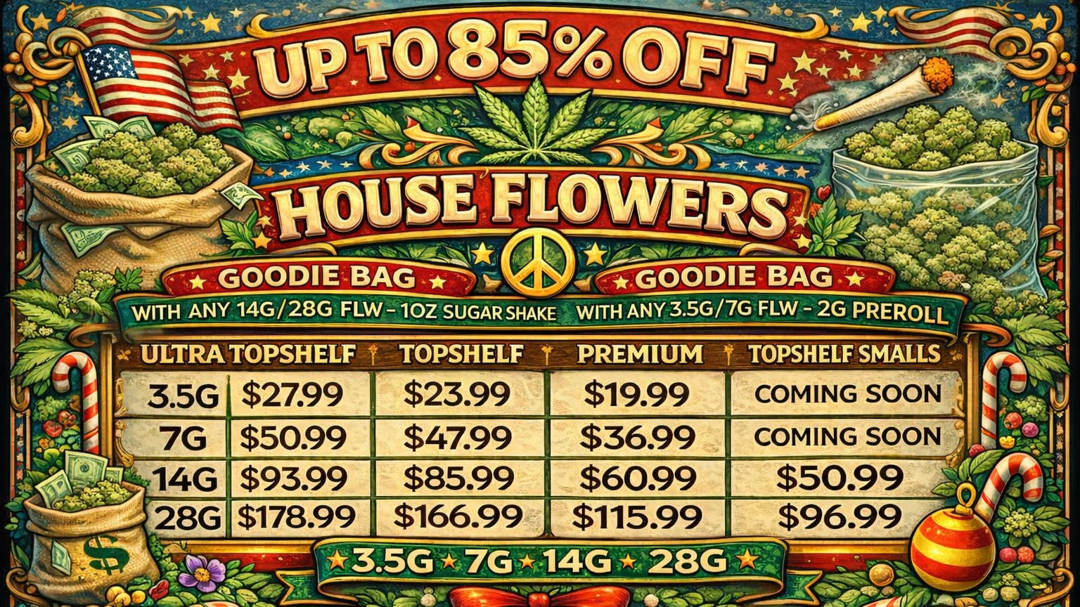 Doorhash 👽UP TO 85% OFF ON HOUSE FLOWERS + CRAZY GIFTS👽