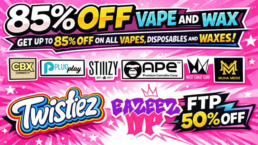 Doorhash VAPEDAY - UP TO 85% OFF ON ALL VAPES+ FTP 50% DEAL