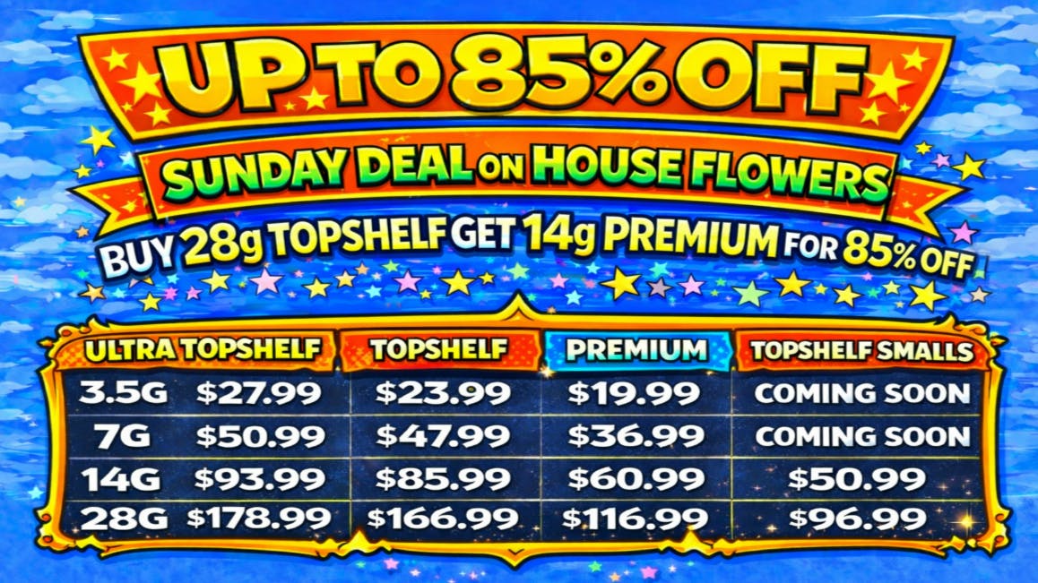 Doorhash UP TO 85% OFF ON HOUSE FLOWERS + CRAZY GIFTS