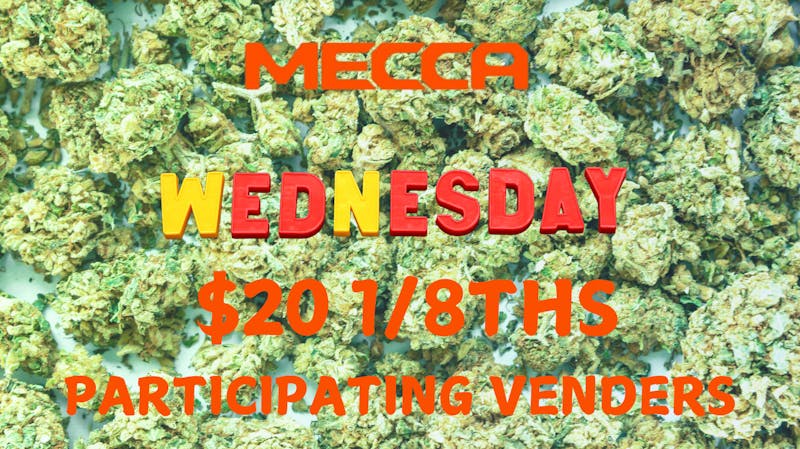 Mecca - Oneida St. $20 1/8ths of Flower