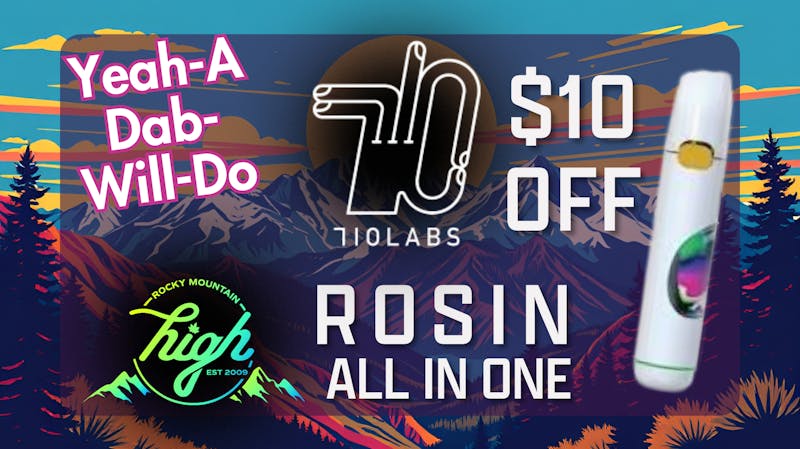 Rocky Mountain High - LoDo $10 Off Rosin All In One