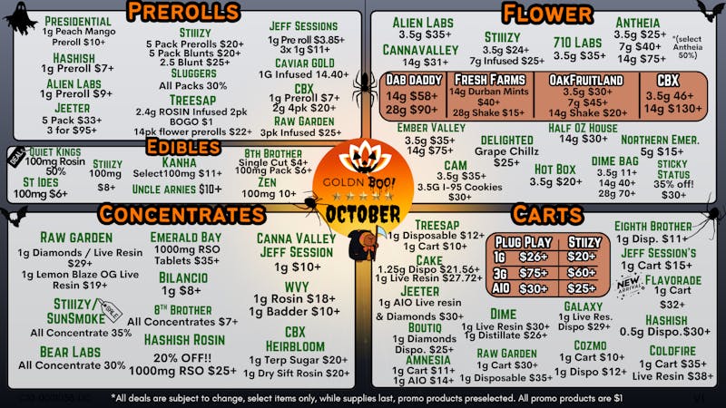 Goldn Bloom - Perris 🎃 October Deals - Goldn Bloom 🎃