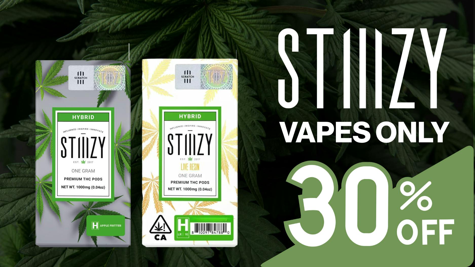 The Artist Tree Dispensary Fresno Shaw 30% Off Stiiizy Vapes