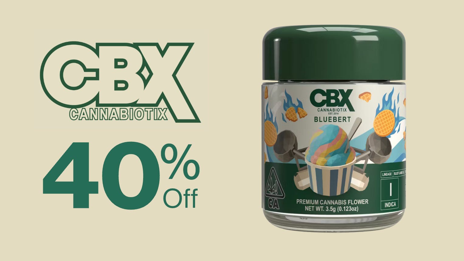 The Artist Tree Dispensary El Sobrante 40% Off of CBX!