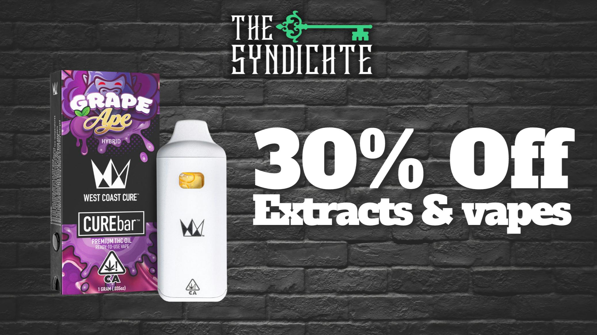 The Syndicate - Northridge 30% Off West Coast Cure