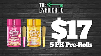 The Syndicate - Northridge Jeeter – 5 PK Pre-Rolls - $17