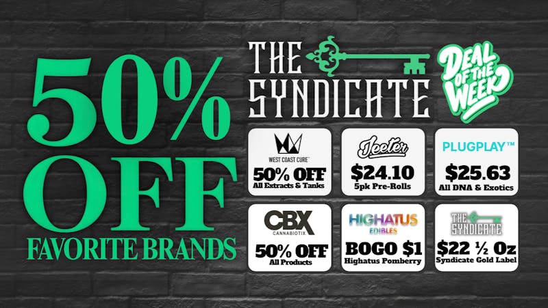 The Syndicate - Moreno Valley Weekly Deals At The Syndicate - Moreno Valley