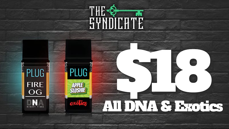 The Syndicate - Woodland Hills (SOCAL CO-OP) PlugPlay – All DNA & Exotics - $18