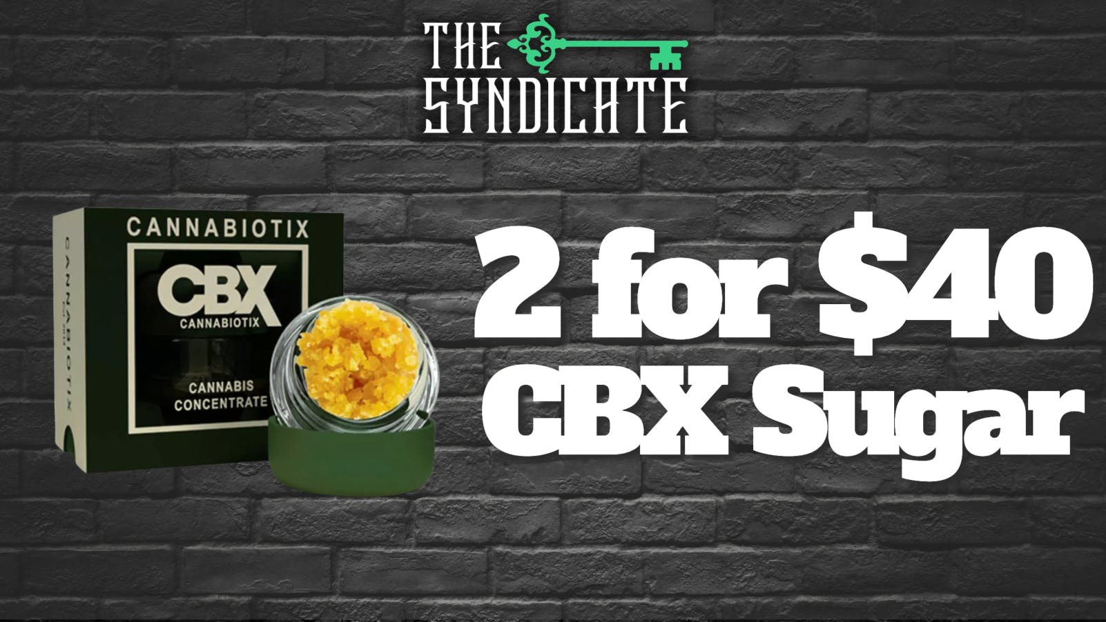 The Syndicate - Lake Elsinore #1 CBX - Sugar (2 for $40)