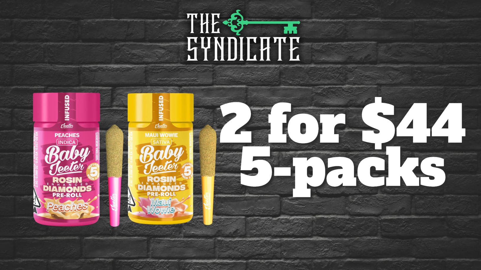 The Syndicate - Lake Elsinore #2 Jeeter – 5pk Jeeter (2 for $44)