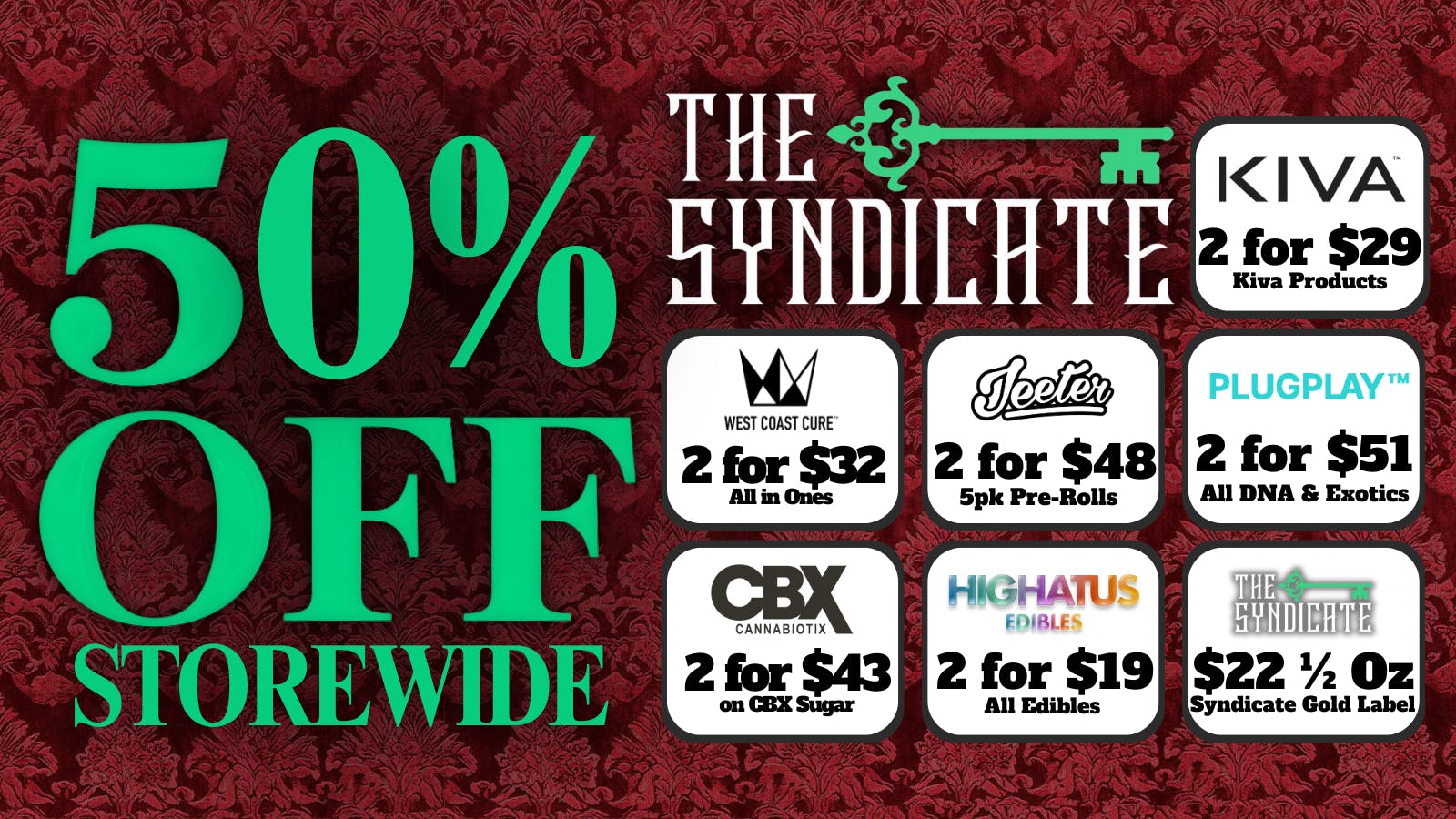 The Syndicate - Moreno Valley Weekly Deals At The Syndicate - Moreno Valley