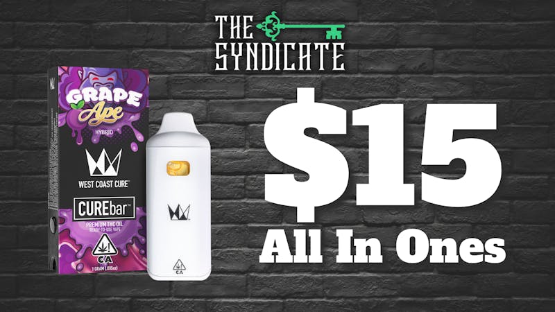 The Syndicate - Riverside West Coast Cure – AIO ($15)