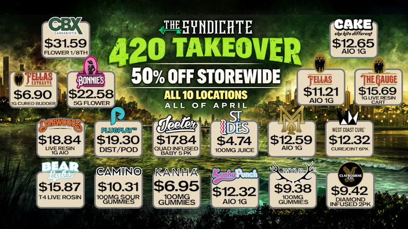 The Syndicate - Moreno Valley Weekly Deals At The Syndicate - Moreno Valley