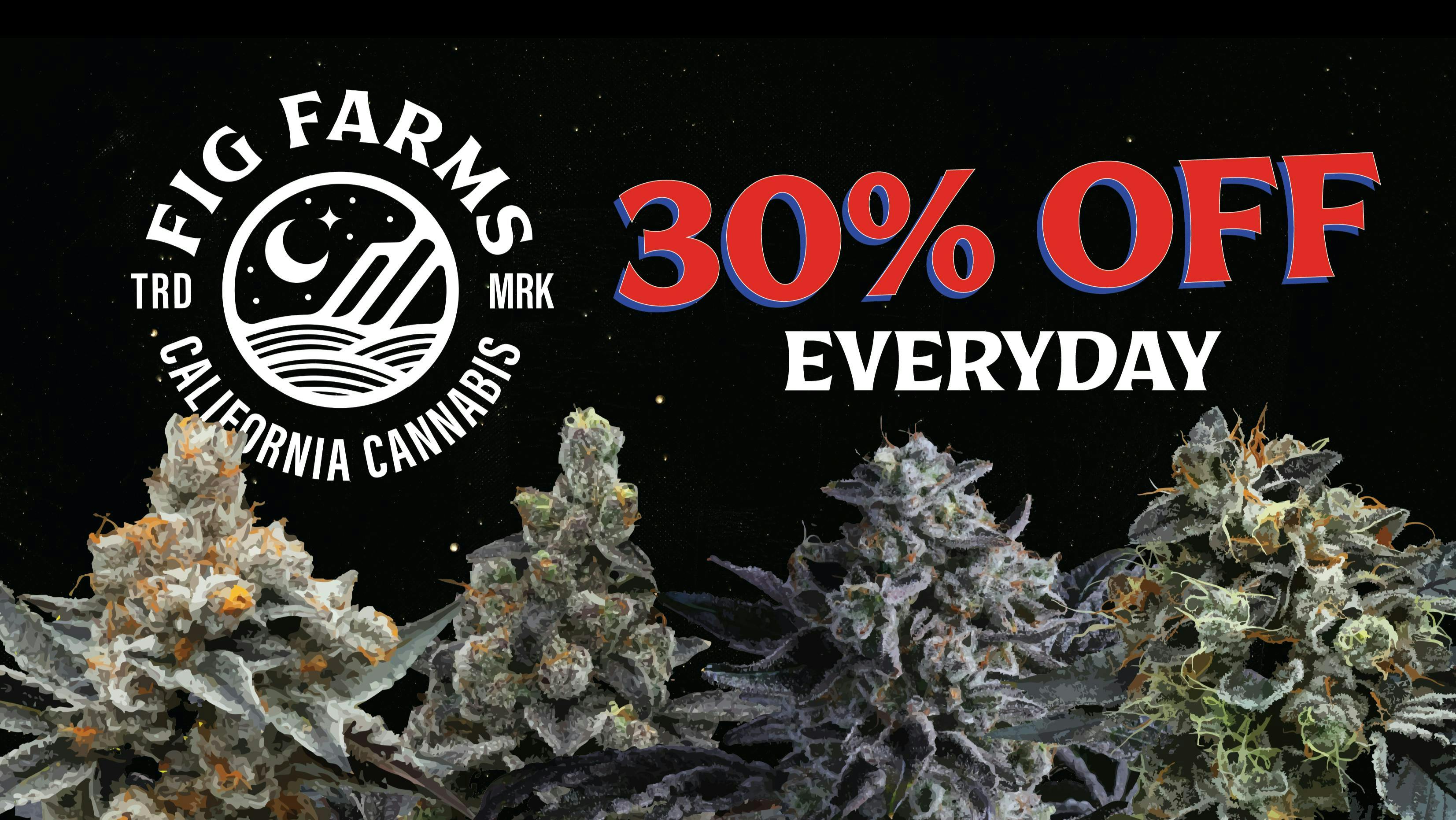 Off the Charts - Sherman Oaks Fig Farms 30% OFF!!