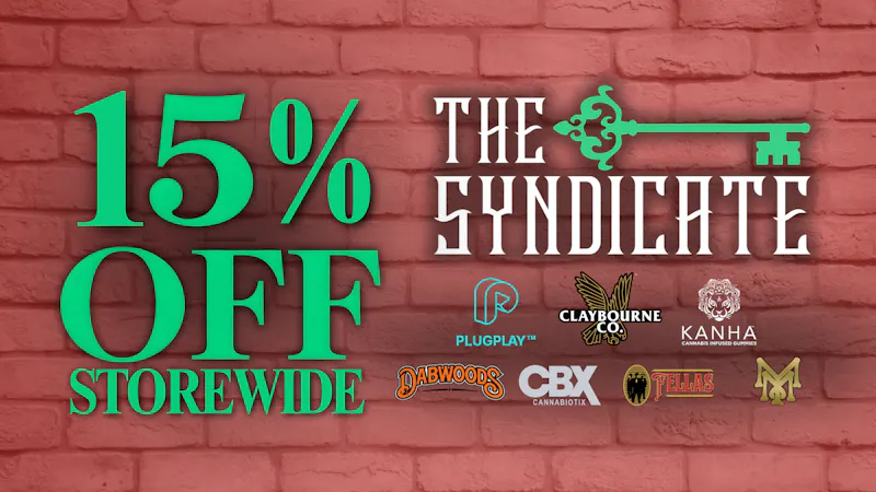 The Syndicate - Tarzana (RDC) 15% OFF STOREWIDE EVERYDAY