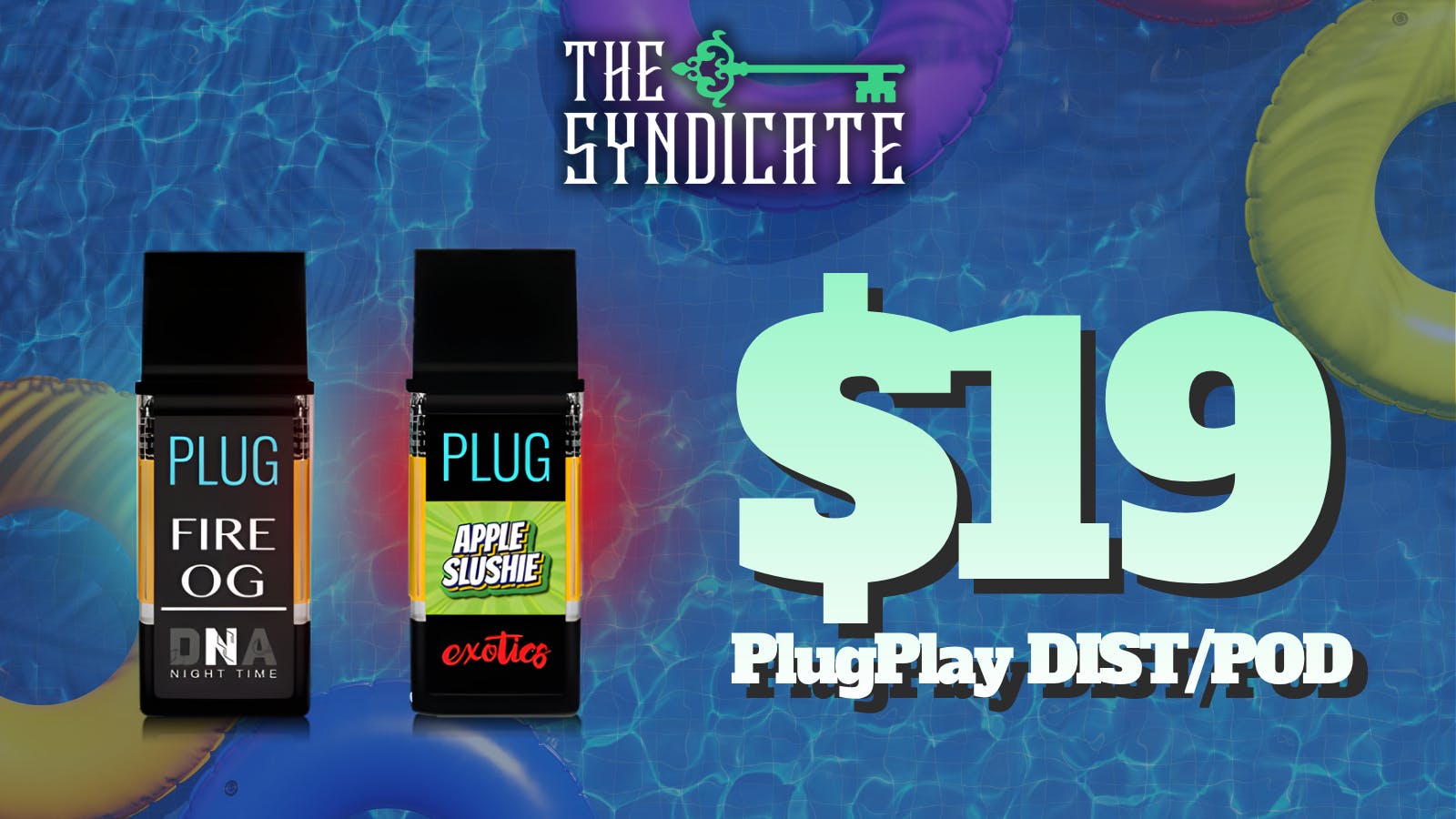 The Syndicate - Long Beach $19 PRE-TAX PLUG PLAY POD