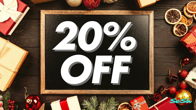 Sesh NYC - East Harlem / Spanish Harlem 20% Off Picks @ Sesh NYC. Happy Holidays!