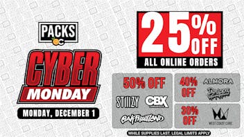 PACKS Weed Dispensary Orange County Cyber Monday Deals