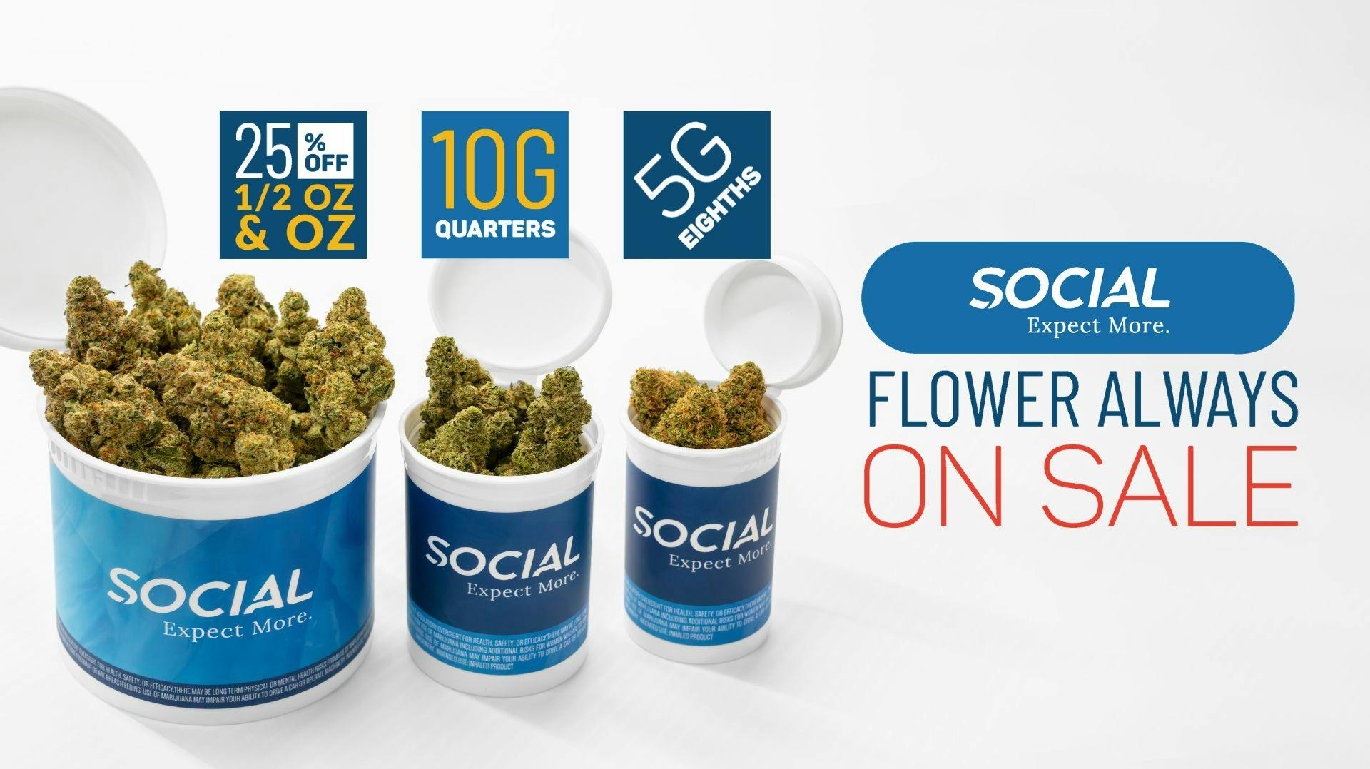 Social Cannabis - Louisville Flower Always On Sale At Social