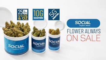 Social Cannabis - Louisville Flower Always On Sale At Social