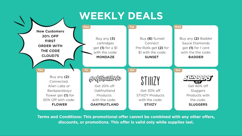 Cloud 7 New Customer 20% Off Deal