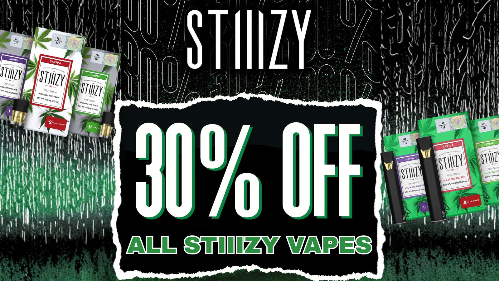 The Reserve - Balboa Stiiizy Vapes and Pods 30% Off