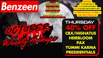 Benzeen La Brea 40% OFF CBX, PAX, PRESIDENTIAL, YUMMI KARMA,