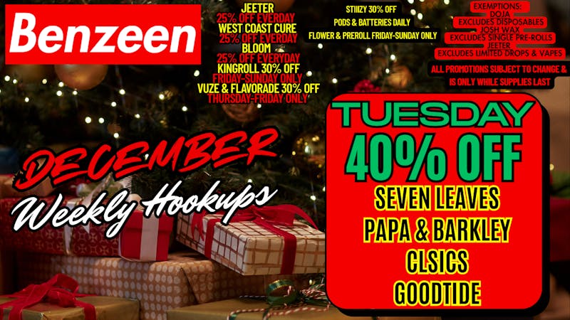 Benzeen La Brea 40% OFF SEVEN LEAVES, CLSICS, GOODTIDE, PAPA & B.