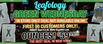 Leafology Cannabis Company My Green Wednesday is Better than Yours