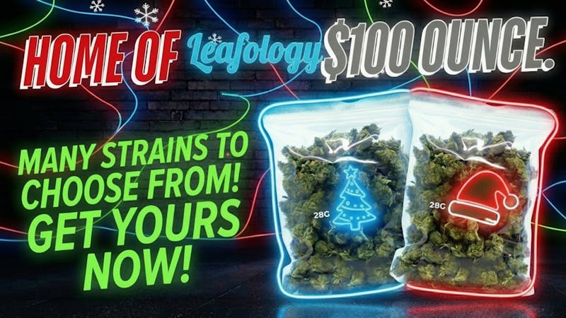 Leafology Cannabis Company $100 Ounces (10 Strains)