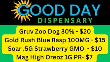 Good Day Dispensary Gruv Zoo Dog 30%