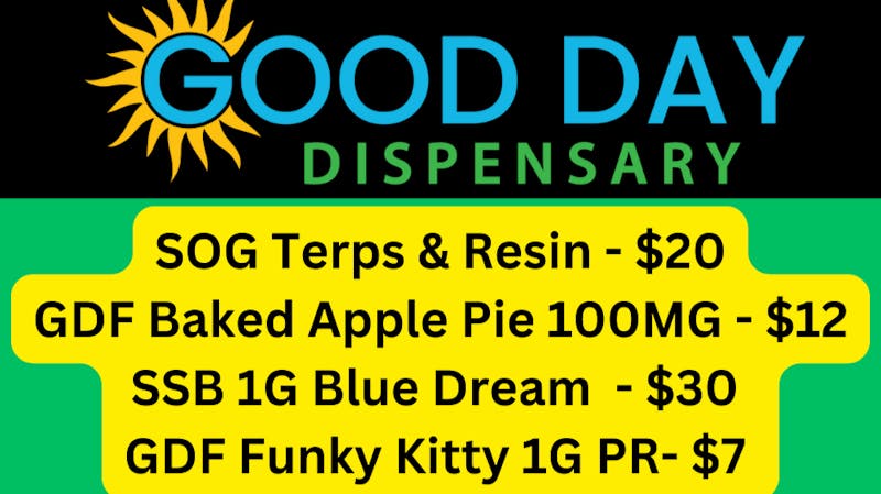 Good Day Dispensary SOG Terps & Resin