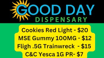 Good Day Dispensary Cookies Red Light