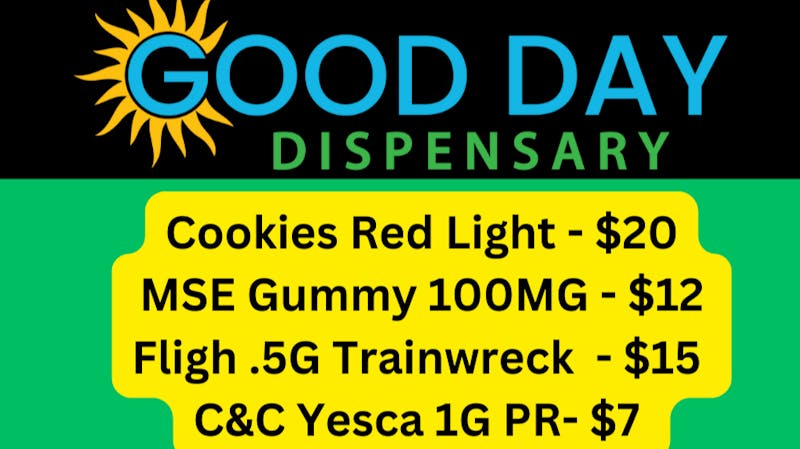Good Day Dispensary Cookies Red Light