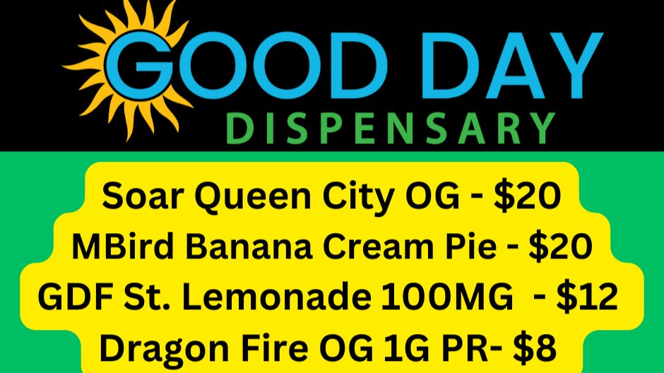 Good Day Dispensary Soar Queen City OG