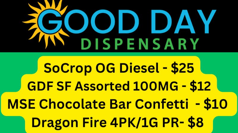 Good Day Dispensary SoCrop OG DIesel