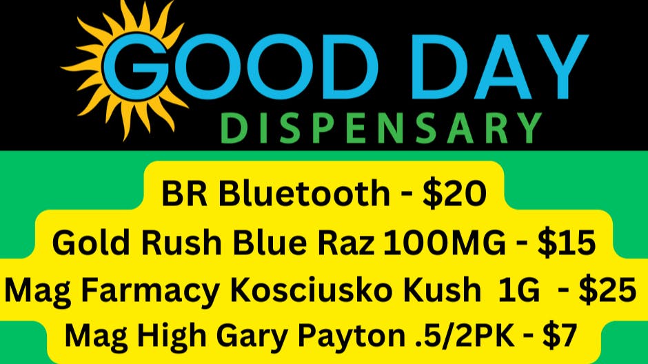 Good Day Dispensary Big River Bluetooth - $20