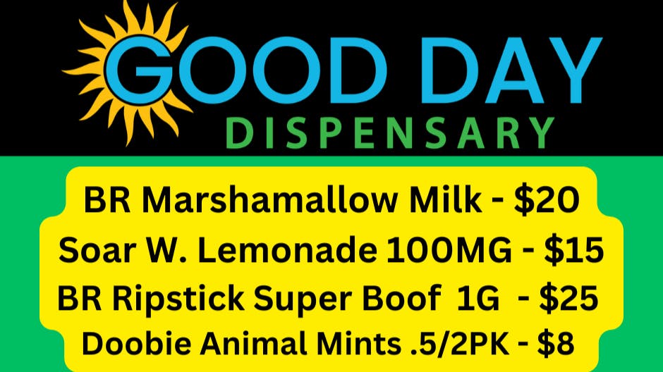 Good Day Dispensary BR Marshamallow Milk - $20