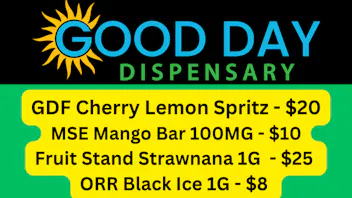 Good Day Dispensary GDF Lemon Cherry Spritz