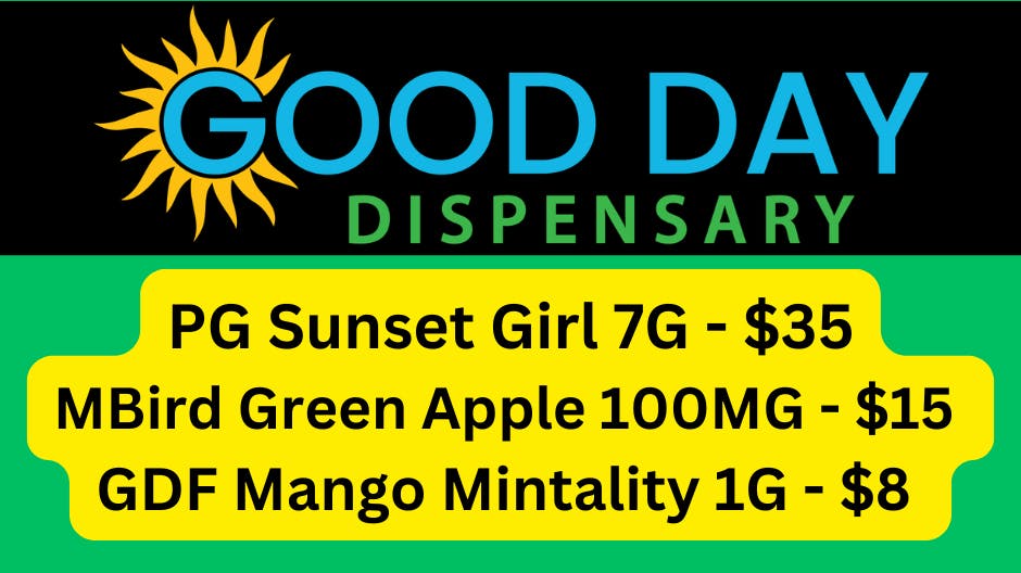 Good Day Dispensary Pharm Grown Sunset Girl 7G
