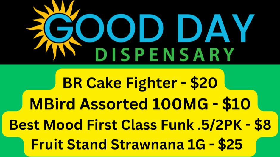 Good Day Dispensary BR Cake Fighter