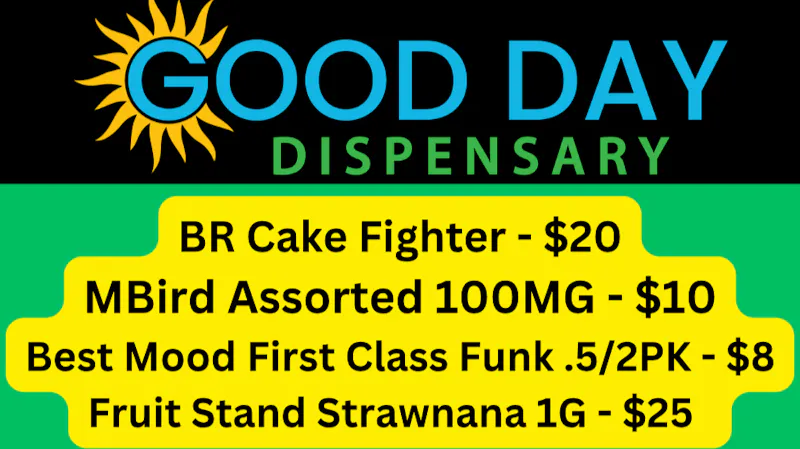 Good Day Dispensary BR Cake Fighter